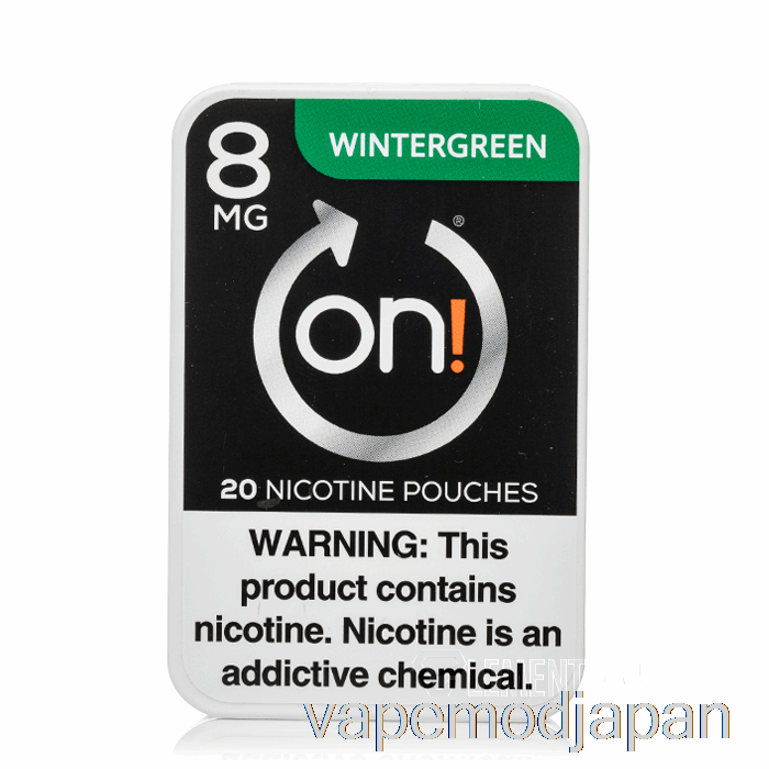 VAPEモッドオン！ニコチンパウチ - ウィンターグリーン 8mg
